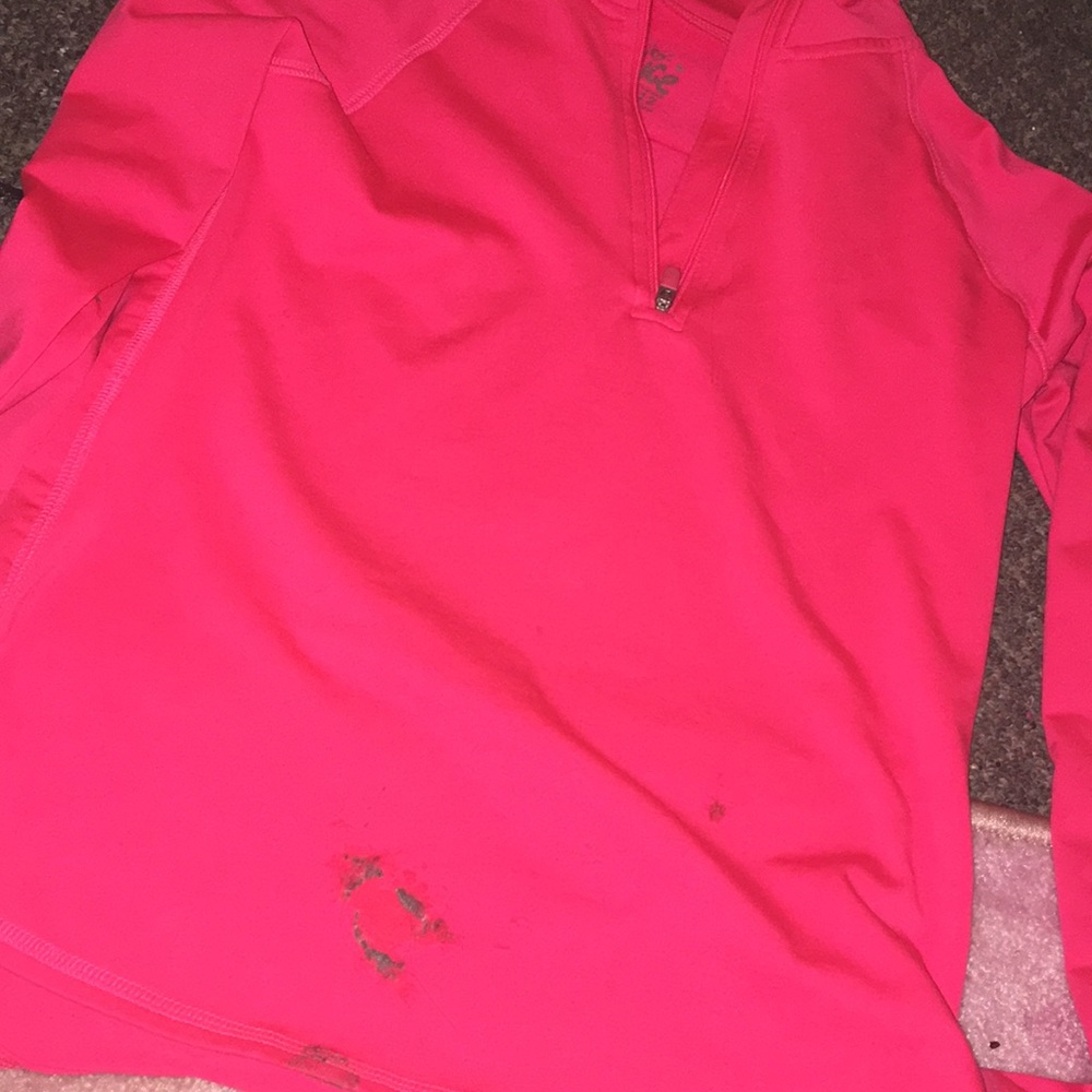 Cute justice hot pink sweater